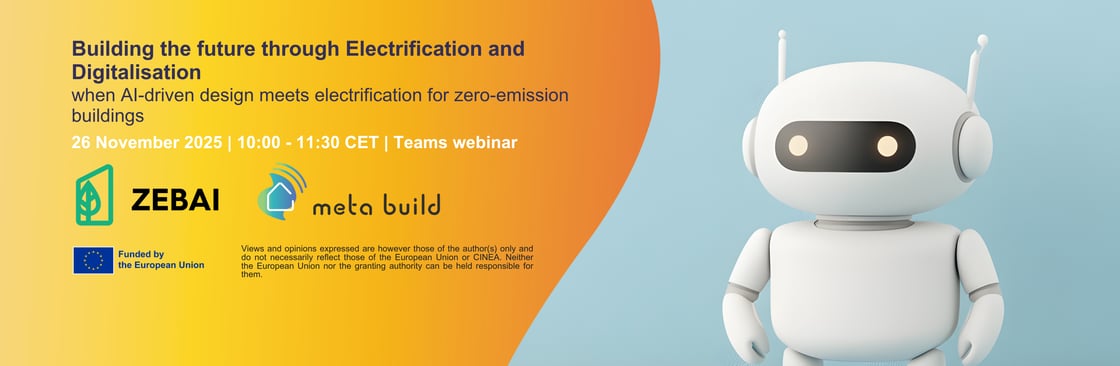 META BUILD and ZEBAI Webinar - Linkedin banner